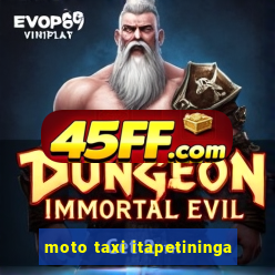moto taxi itapetininga